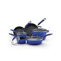 10-Piece Cookware Set - Blue